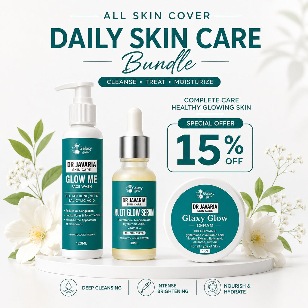 Trio Face Perfecting Bundle by Dr Javaria Skin Care