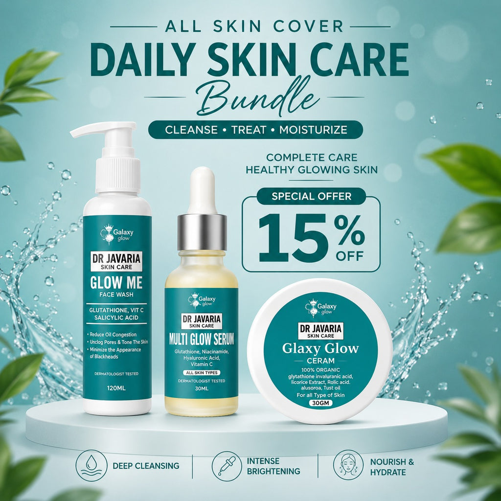 Trio Face Perfecting Bundle by Dr Javaria Skin Care