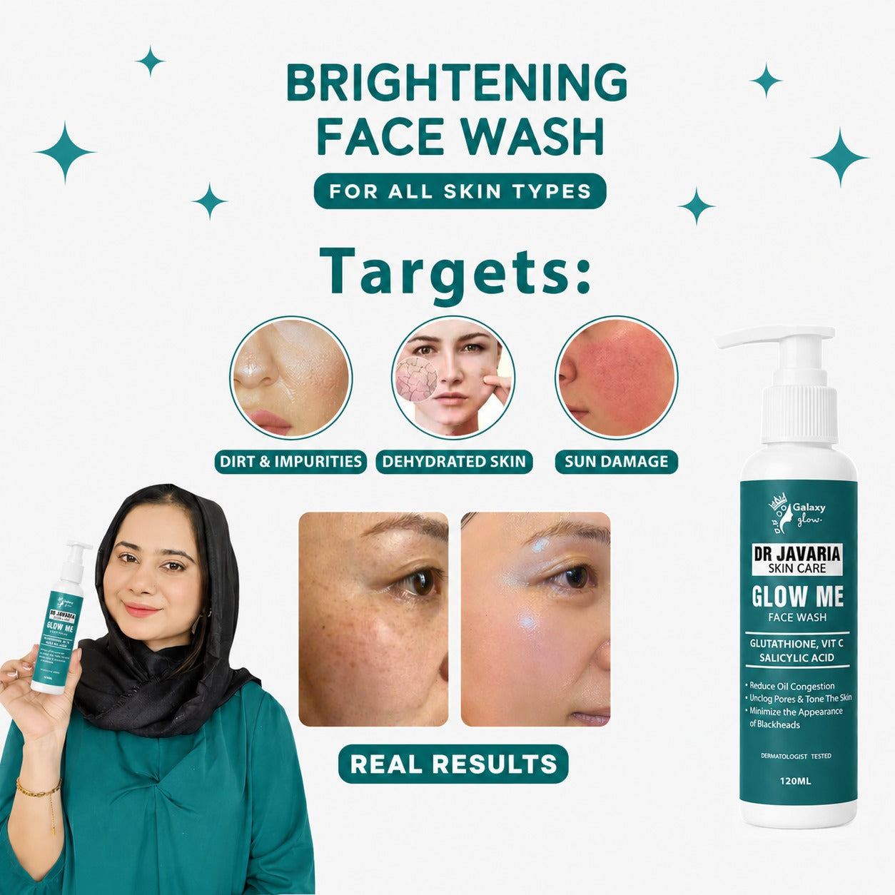Glow Me Face Wash by Dr. Javaria